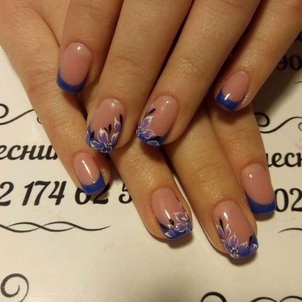 Синий френч 2022