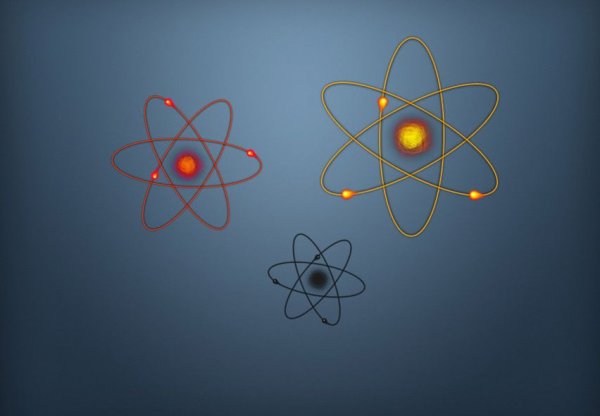 Красивая модель атома