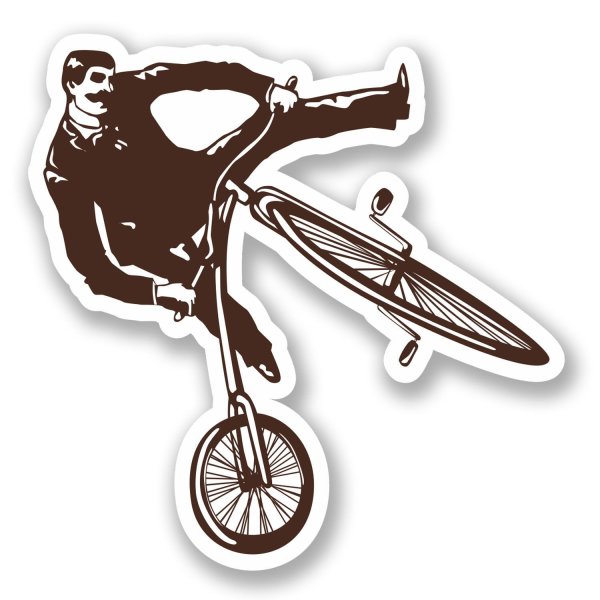 Наклейки Skeleton BMX