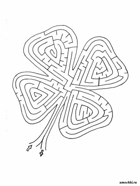 Необычные лабиринты для детей