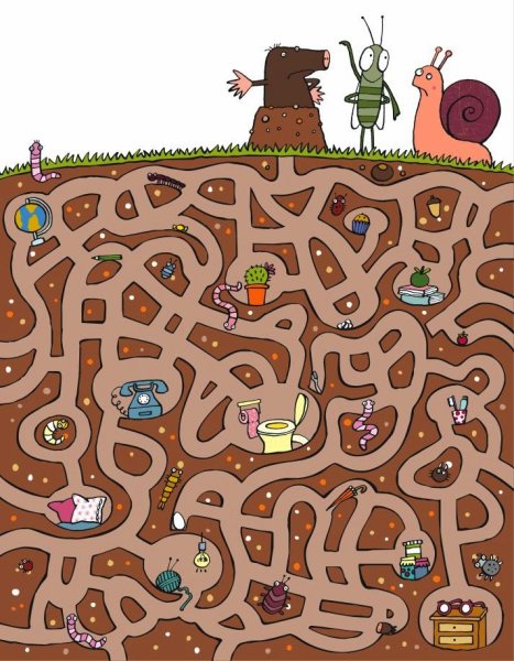 Необычные лабиринты для детей