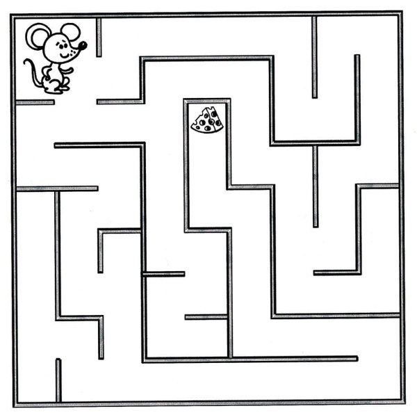 Лабиринты для детей 5 лет