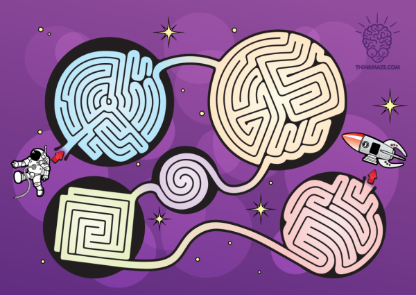 Космический Лабиринт для дошкольников