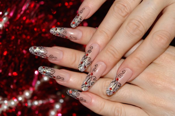 Красивый френч к новому году