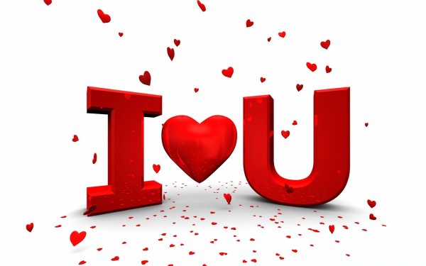 Рисунки с надписью i Love you