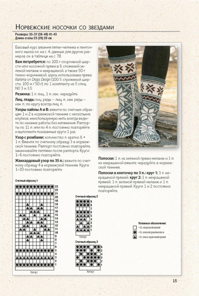 Вязаные узоры для носков спицами схемы и описание