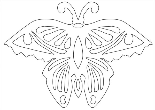 Трафарет для вырезки