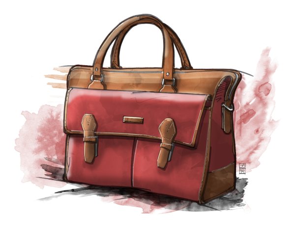 Эскиз сумки