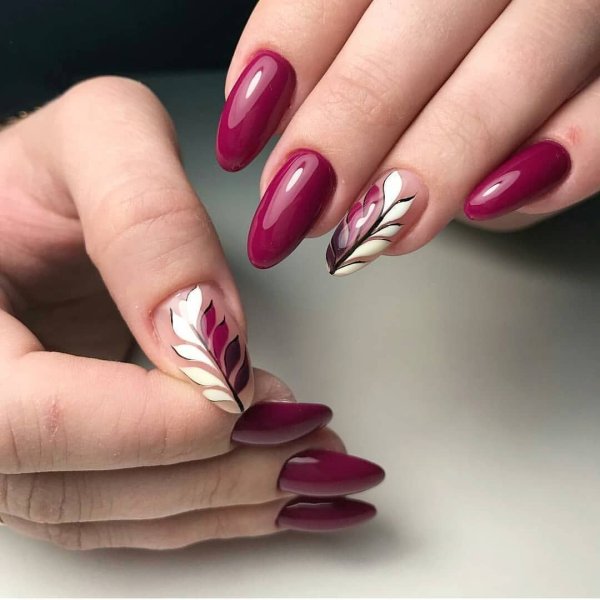 Маникюр нюдовый 2020 миндаль. Миндаль