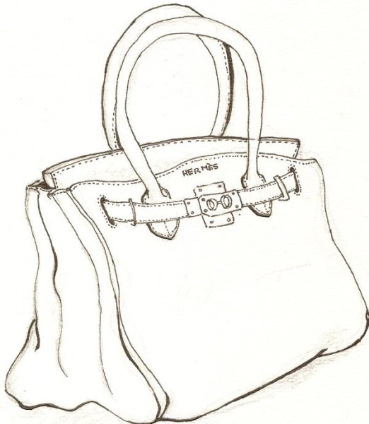 Набросок сумки