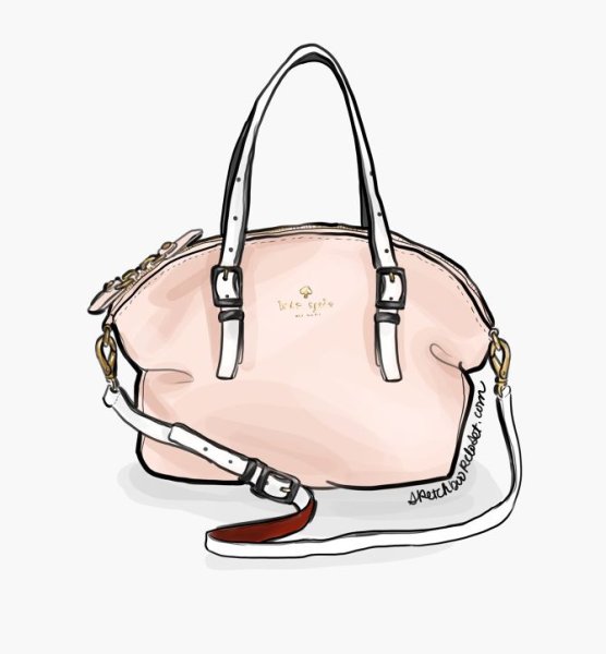 Эскиз дамской сумочки