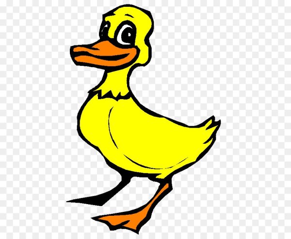 Утка картинка для детей