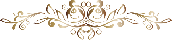 Красивый Вензель на прозрачном фоне