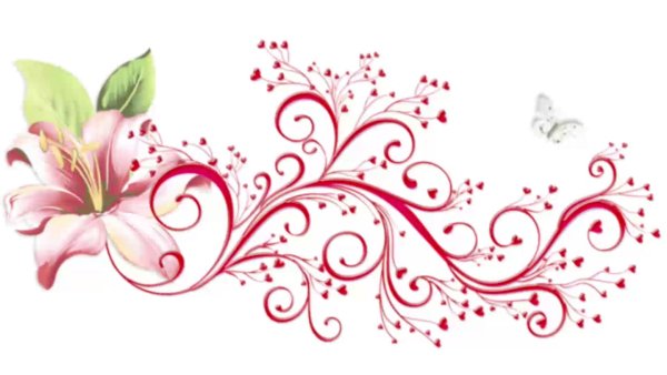 Орнамент цветы