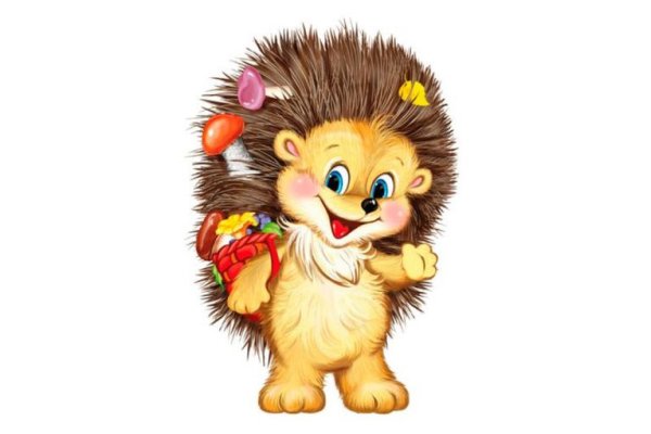 Ежик рисунок