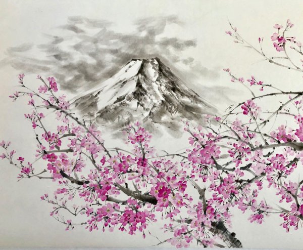 Красивые картины в японском стиле