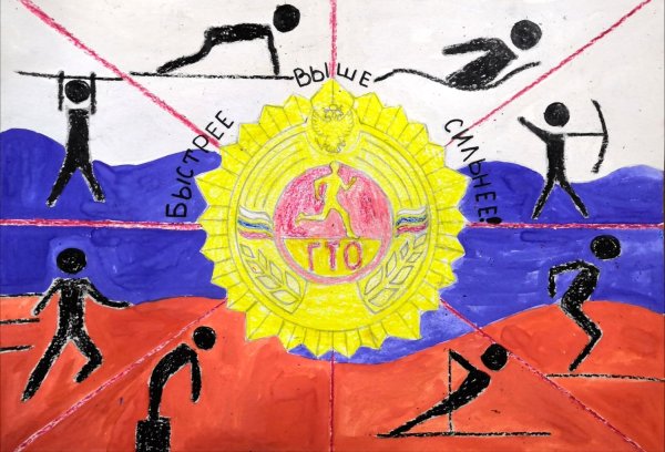 ГТО плакат для детей