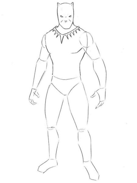 Рисунки супергероев для срисовки