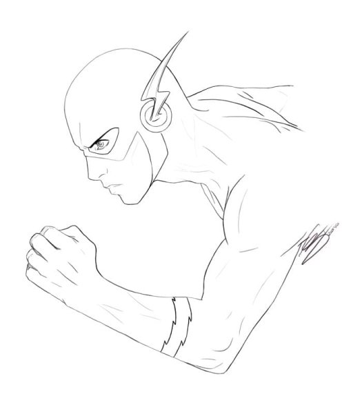 Нарисовать флеша