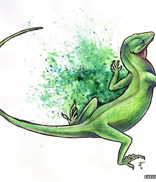 Рептилии рисунок