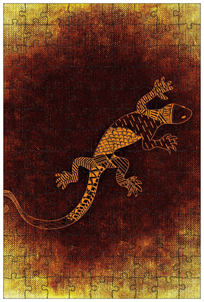 Ящерица Минимализм