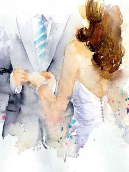 Свадьба иллюстрация