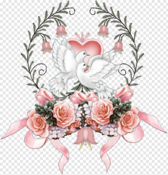 Свадебные рисунки для декупажа