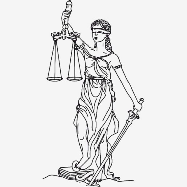 Фемида карандашом