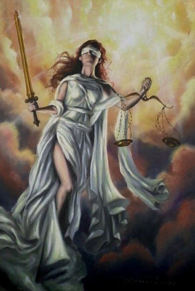 Фемида значок