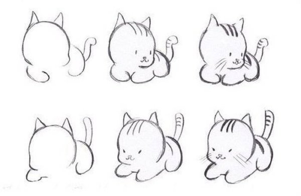 Поэтапное рисование для детей