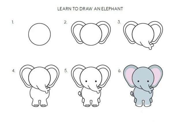 Поэтапное рисование карандашом