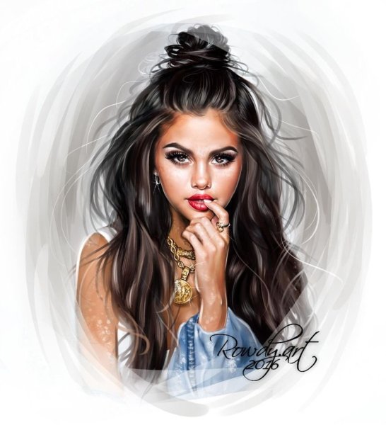 Мультяшная Селена Гомес