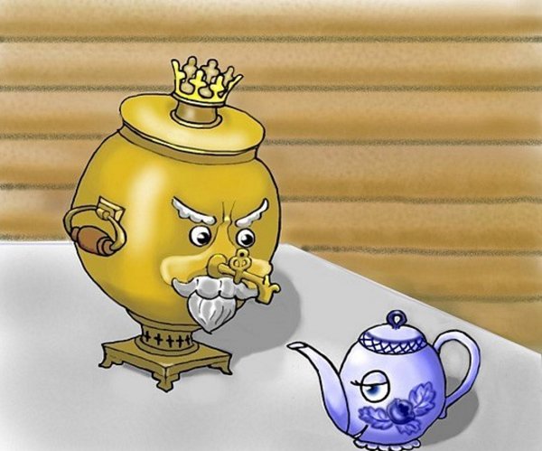Самовары мультяшные
