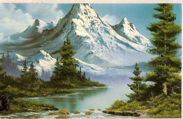 Брэндон Томас художник картины горы