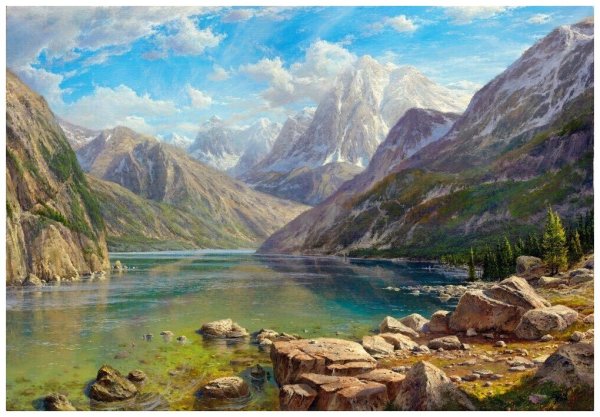 Сергей Басов картины горы