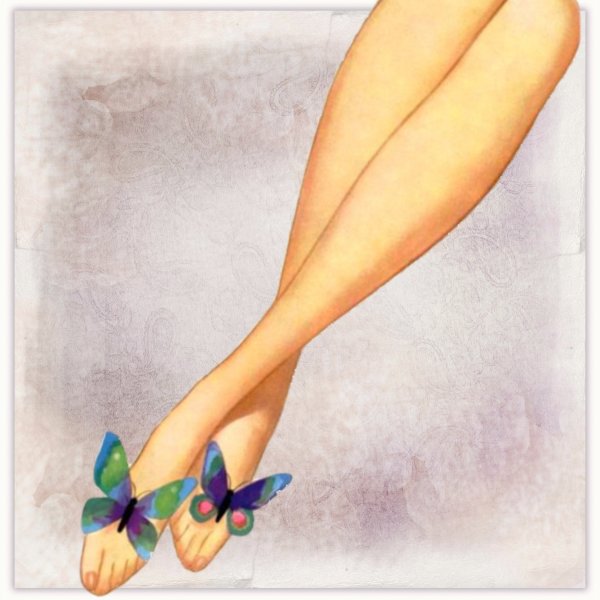 Женские ноги арт