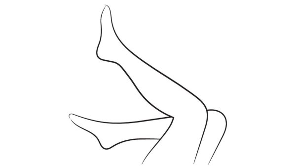 Контур ноги