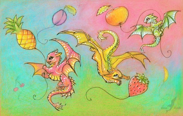 День рисования драконов