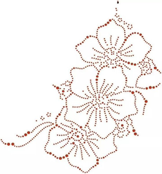 Трафареты для люневильской вышивки