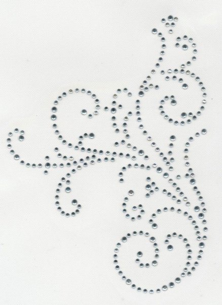 Трафареты узоров для страз