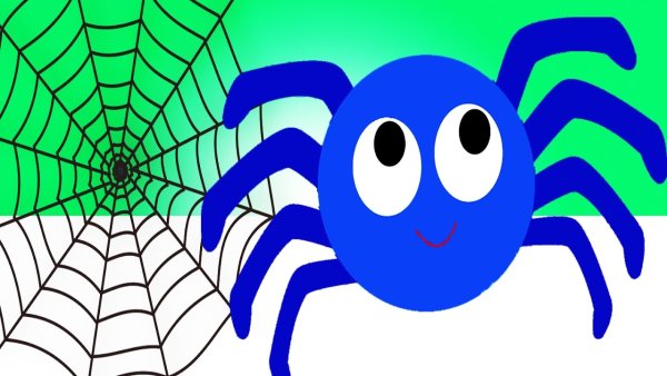 Паучок для детей детского сада