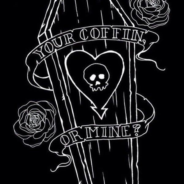 Гроб рисунок