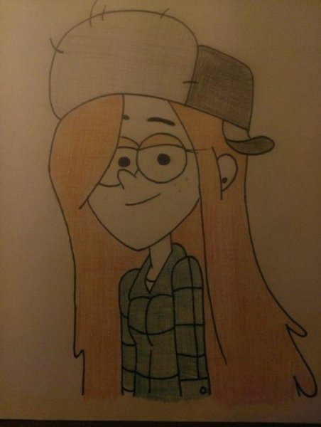 Скетчи персонажей Гравити Фолз
