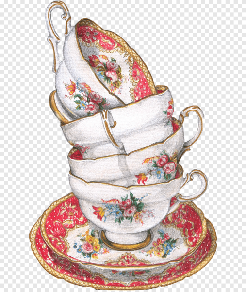 Чайный сервиз Акварелька