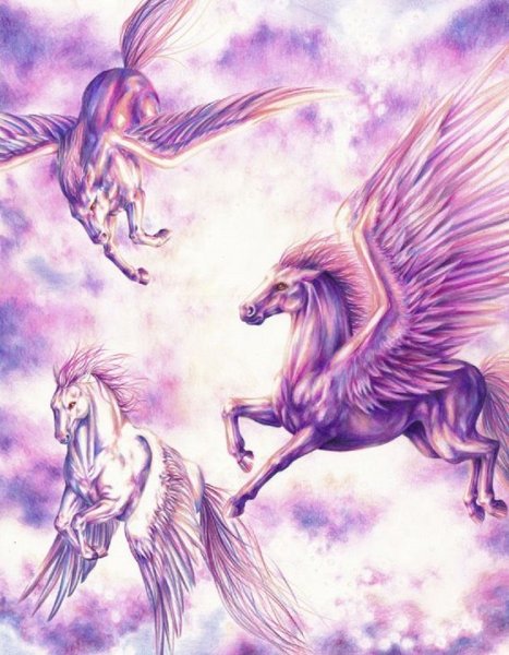 Лошадь с крыльями
