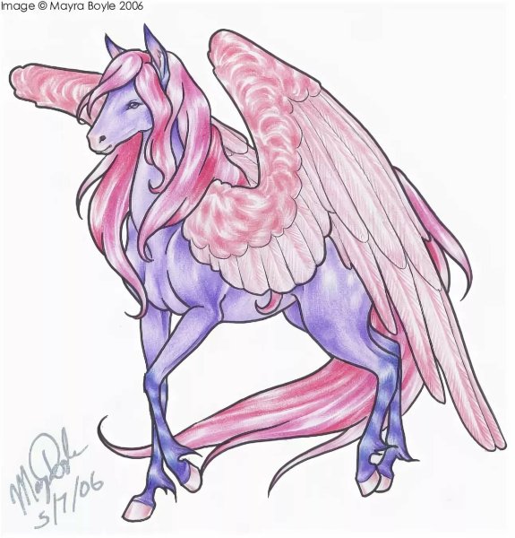 Пегас рисунок