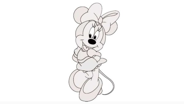 Микки Маус скетч
