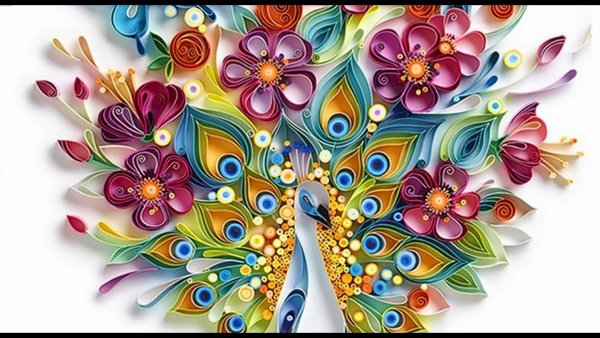 Квиллинг картины