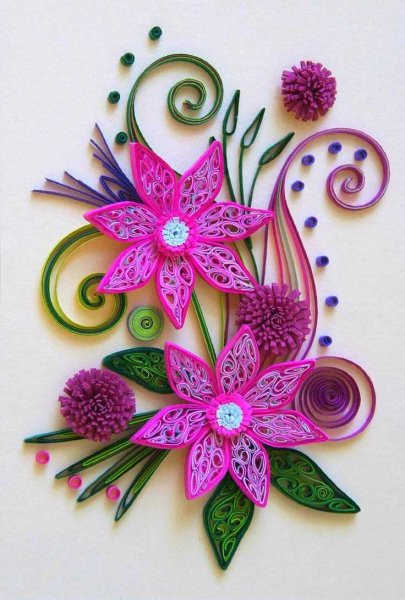 Контурный квиллинг