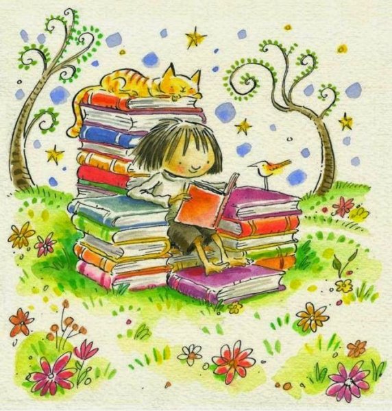 Красивые книжки для детей иллюстрации